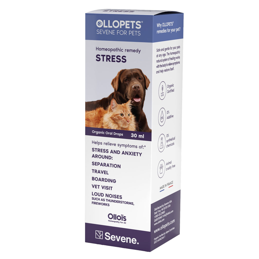 Ollopets Calming Drops for Dogs & Cats — 30 ml box