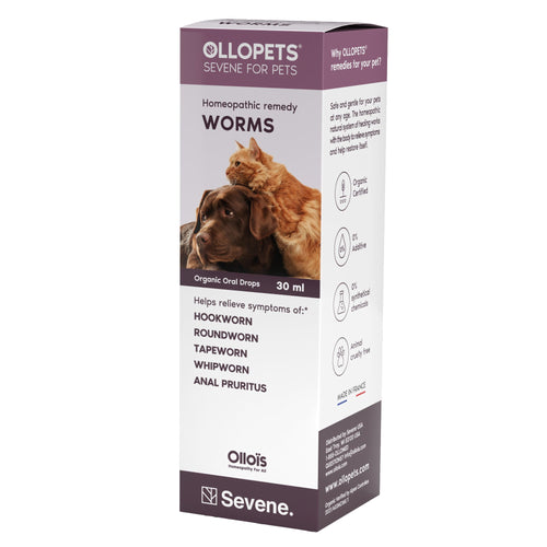 Ollopets Worms Support for Pets — 30 ml box