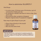 Ollopets Calming Drops for Dogs & Cats — how to administer